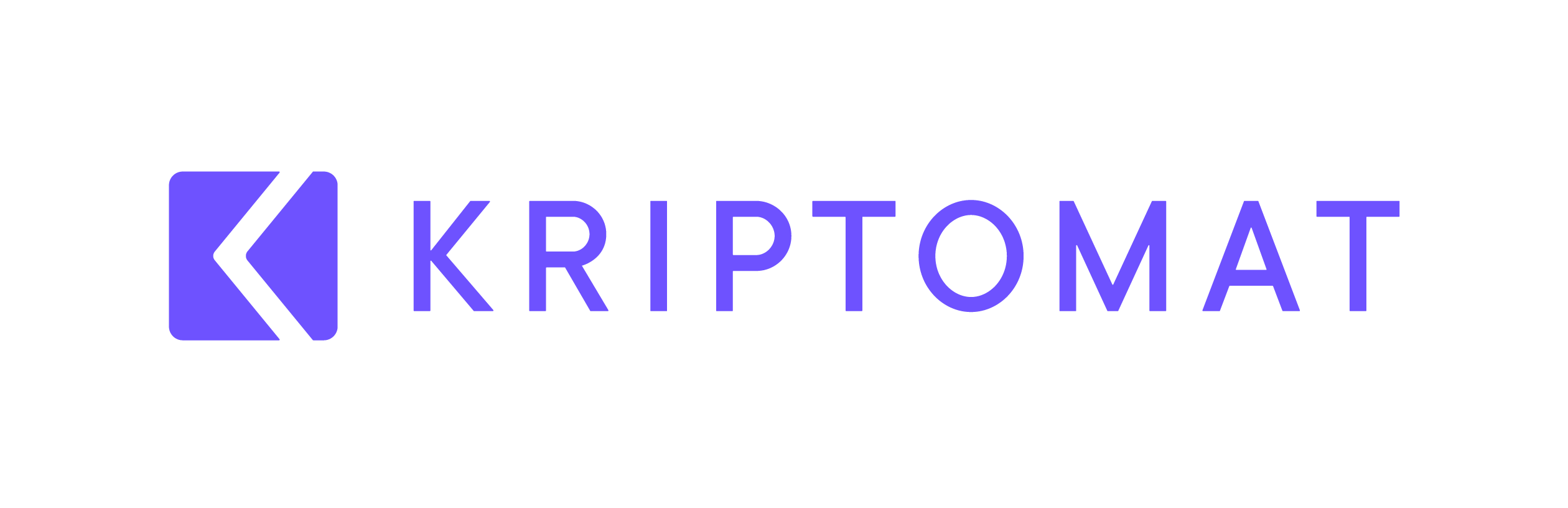 kriptomat logotype h rgb blue